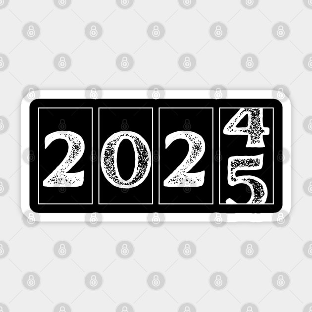 New Year 2025 Sticker by MakerMind8.2